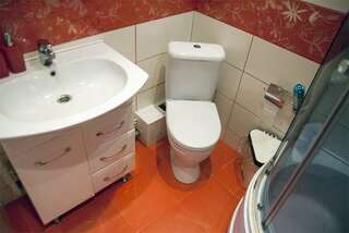 Мини-отель Три зайца Мурманск Двухместный номер с 1 кроватью и общей ванной комнатой-6