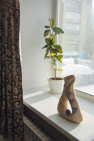 Мини-отель Три зайца Мурманск Двухместный номер с 1 кроватью и общей ванной комнатой-4